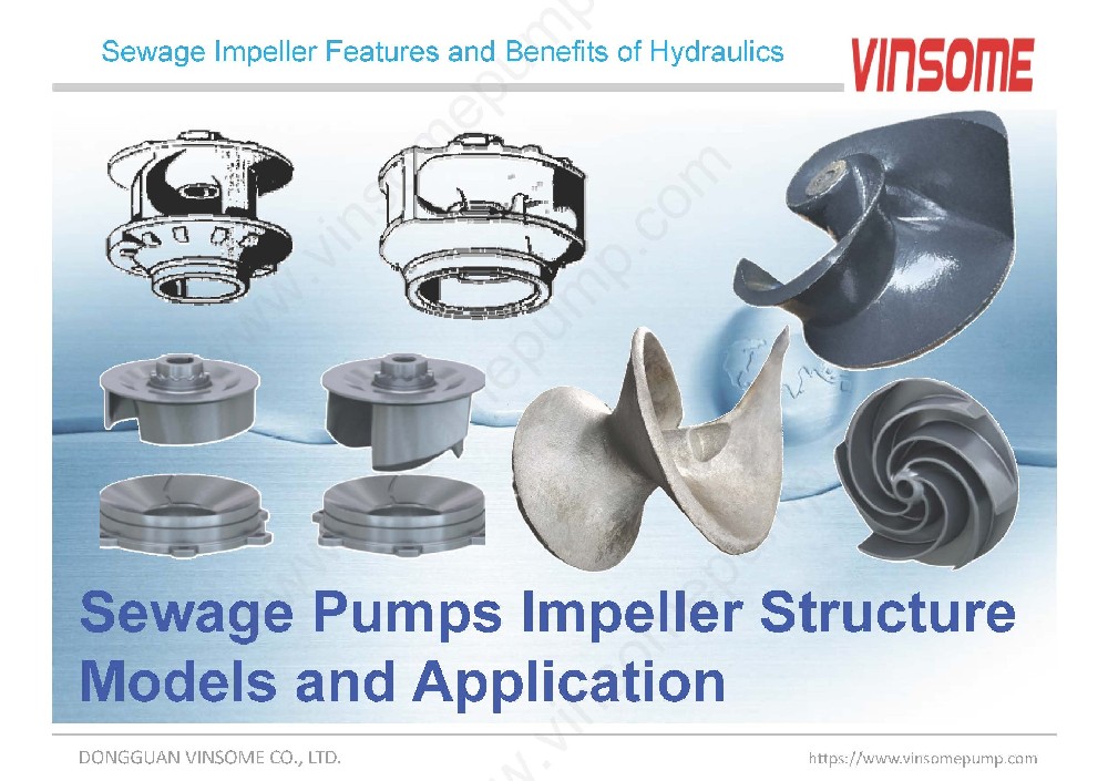 Sewage Pumps Impeller Structure Models and Application
